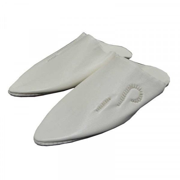 Leather slippers - Maliki - various colors