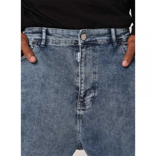 Harem pants basic dark blue jeans - NIII Na3im