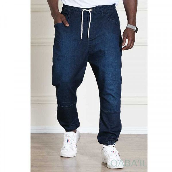 Harem pants stretch jeans - dark blue - Qaba'il