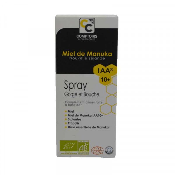 Organic Throat Spray - Manuka Honey