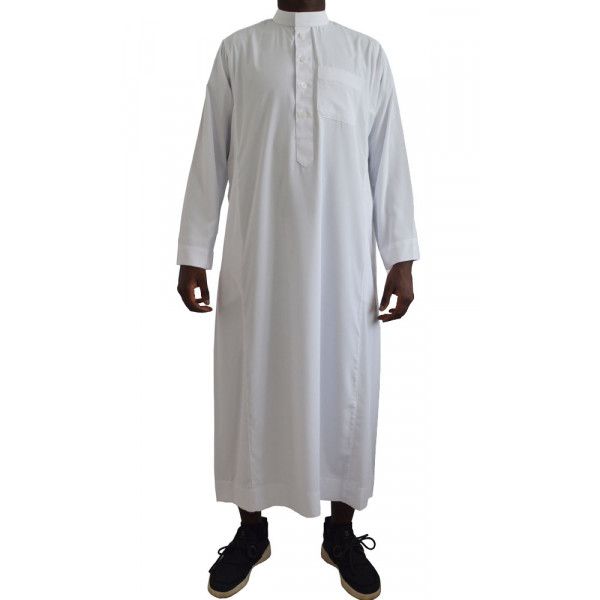 Saudi tawb - Color white - Al haramain
