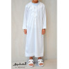Qamis Emirati Enfant blanc - Al mashriq
