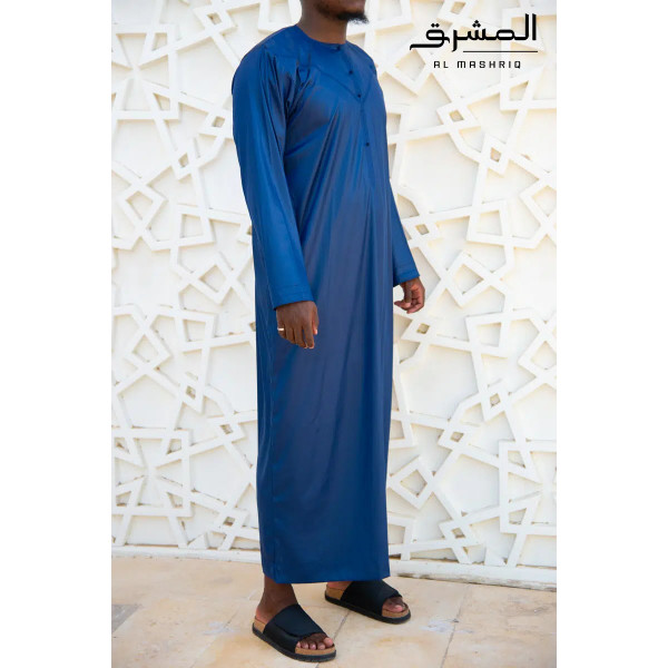 Emirati Kamees Dark Blue - custom qamis