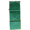 Green prayer mat with backrest