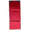 Black and red prayer mat with backrest